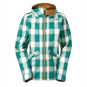 The North Face women’s plaid ski jacket